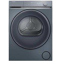Haier X Series 7 Hd100-C367Gu1-Uk 1Kg Heat Pump Tumble Dryer, Wifi, Graphite, A++Rated