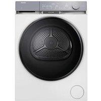 Haier X Series 9 Hd100-Cq387U1-Uk 10Kg Heat Pump Tumble Dryer, Wifi, White, A+++ Rated