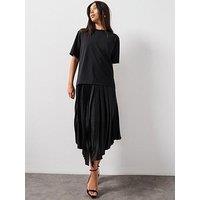 Allsaints Jax Tee Dress - Black