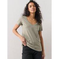 The Very Collection V-Neck T-Shirt - Green