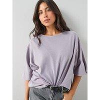 The Very Collection Washed T-Shirt - Purple