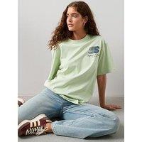 The Very Collection Green Graphic Sports Tee