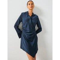 Allsaints Tira Mini Dress - Blue