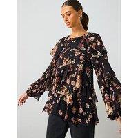 Allsaints Lissie Top - Black