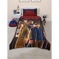 Stranger Things Flames Panel Duvet Single