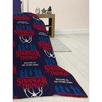Stranger Things Flames Fleece Blanket