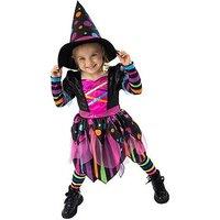 Halloween Girls Mix Mashed Witch Costume