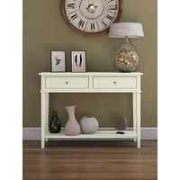 Dorel Home Franklin Console Table Table White