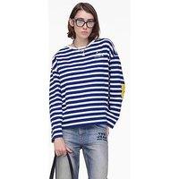 Marc Jacobs Daisy Striped Longsleeve - Blue