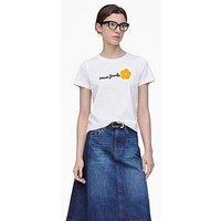 Marc Jacobs Daisy Logo Slim T-Shirt - White