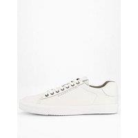 Allsaints All Saints Brody Leather Low Top Trainer - White