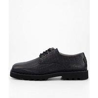 Allsaints All Saints Skiff Leather Derby Shoe - Black