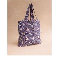 Cath Kidston Polar Ditsy Foldaway Shopper - Navy