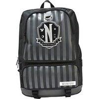 Wednesday Premium Nevermore Backpack - Black/Grey