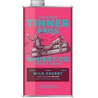 Tinner Bros. Wild Cherry Whisky Liqueur. 70Cl 22% Abv.