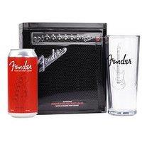 Fender Tin - 440Ml Fender Amped Lager & Branded Glass