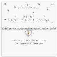 Joma Jewellery A Little... Best News Ever! Silver & Gold Plated Bracelet