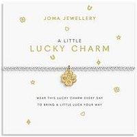 Joma Jewellery A Little , Lucky Charm , Silver & Gold Plated , Bracelet , 17.5Cm Stretch