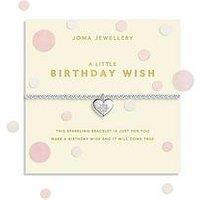 Joma Jewellery A Little... Confetti Birthday Wish Silver Plated Bracelet