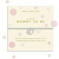 Joma Jewellery A Little... Mummy To Be Confetti Silver Plated Bracelet