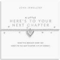 Joma Jewellery A Little , Here'S To Your Next Chapter , Silver Plated , Bracelet , 17.5Cm Stretch