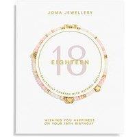 Joma Jewellery Happy Little Moments , 18Th Birthday , Gold Plated , Bracelet , 17.5Cm Stretch