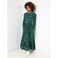 Joe Browns Bella Border Print Jersey Dress - Black