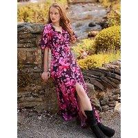 Joe Browns Brigette Floral Maxi Dress - Pink