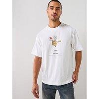 G-Star Raw Archive Gas Valve Print T-Shirt - White