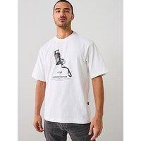 G-Star Raw Archive Oxygen Can Print T-Shirt - White