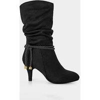 Joe Browns Looking Good Slouchy Boots - Black
