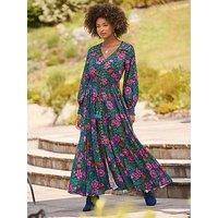 Joe Browns Whimsical Wonders Floral Maxi Dress - Black
