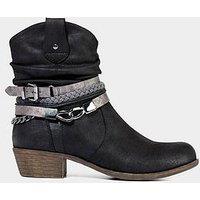 Joe Browns Lakeside Embellished Boots - Black