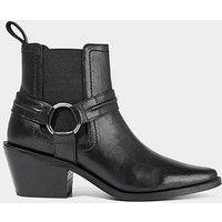 Joe Browns Smart Ride Leather Ankle Boots - Black