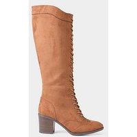 Joe Browns My Own Way Lace Up Boots - Tan