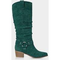 Joe Browns Woodlands Way Long Boots - Forest Green