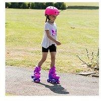 Xootz Kids Adjustable Quad Skates - Purple - Small