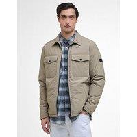 Barbour International Quilted Zip Through Jacket - Beige