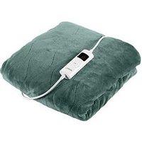 Carmen Fleece Electric Over Blanket- Teal