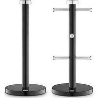 Swan Townhouse Towel Pole And Mug Tree Set