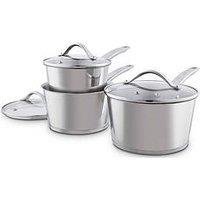 Good Food 3 Piece Saucepan Set