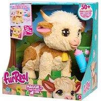 Furreal Friends Furreal Plush Toy Interactive Pet Maggie The Feed & Follow Cow