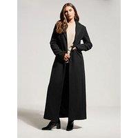 Long Tall Sally Maxi City Coat - Black