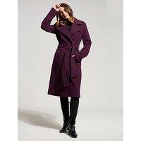 Long Tall Sally Wrap Coat - Red