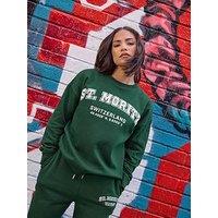 Pixiegirl Petite St Moritz Sweatshirt - Green