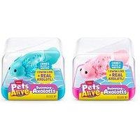 Zuru Pets Alive Water Activated Swimming Axolotl - Pack Of 2