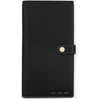 Katie Loxton Sentiment Travel Wallet , Jet. Set. Go , Black