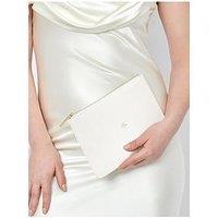 Katie Loxton Bridal Sentiment Pouch , Mrs , White