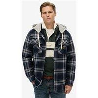 Superdry Superdry Surplus Hooded Check Shirt