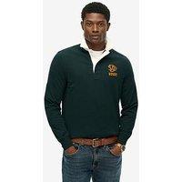 Superdry Vintage Athletic Stripe Rugby Long Sleeve T-Shirt